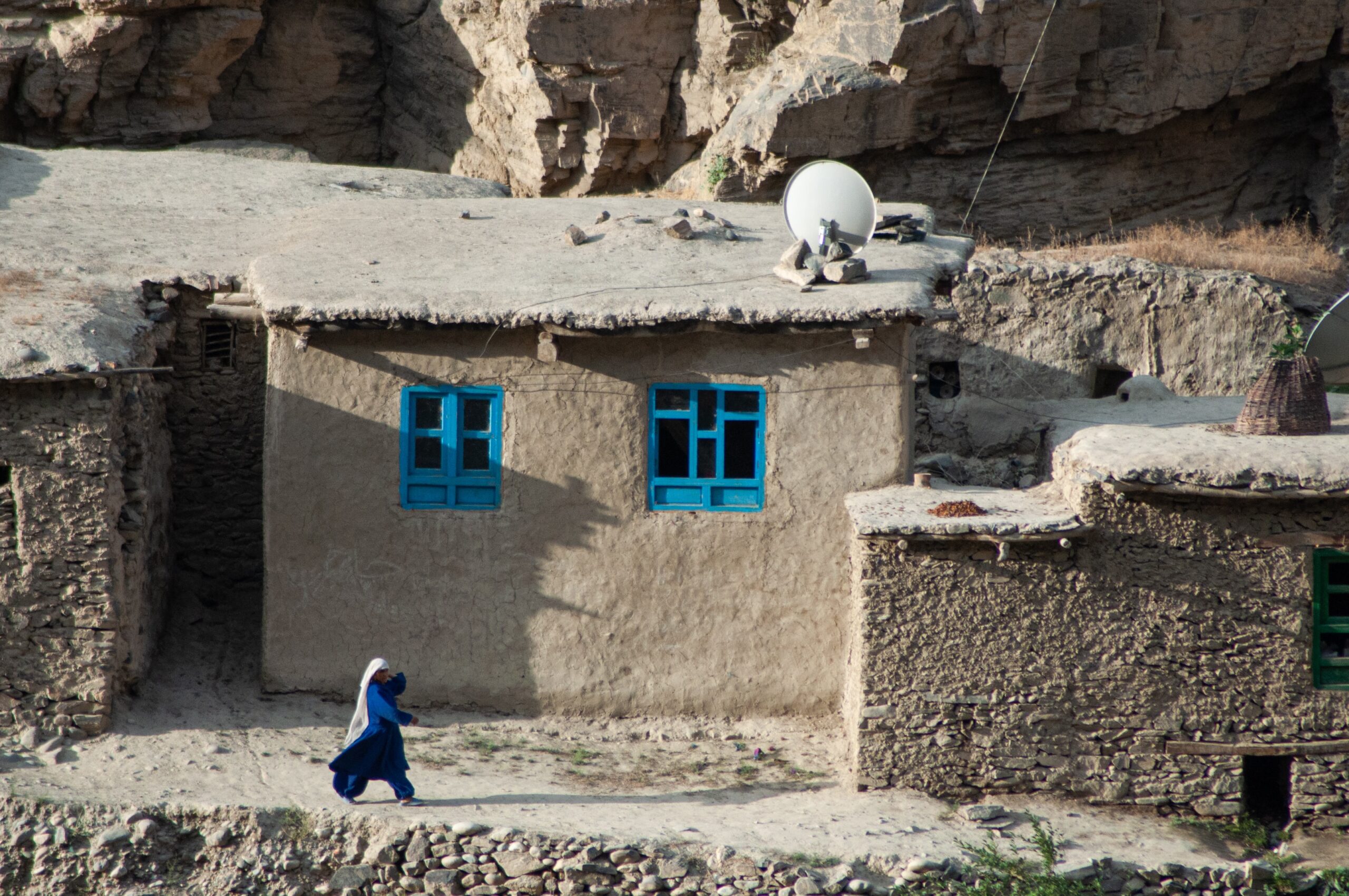 Photo of a village in Afghanistan representing the Afghan Humanitarian Crisis & CARE (Catholic Accompaniment and Reflection Experience) Program